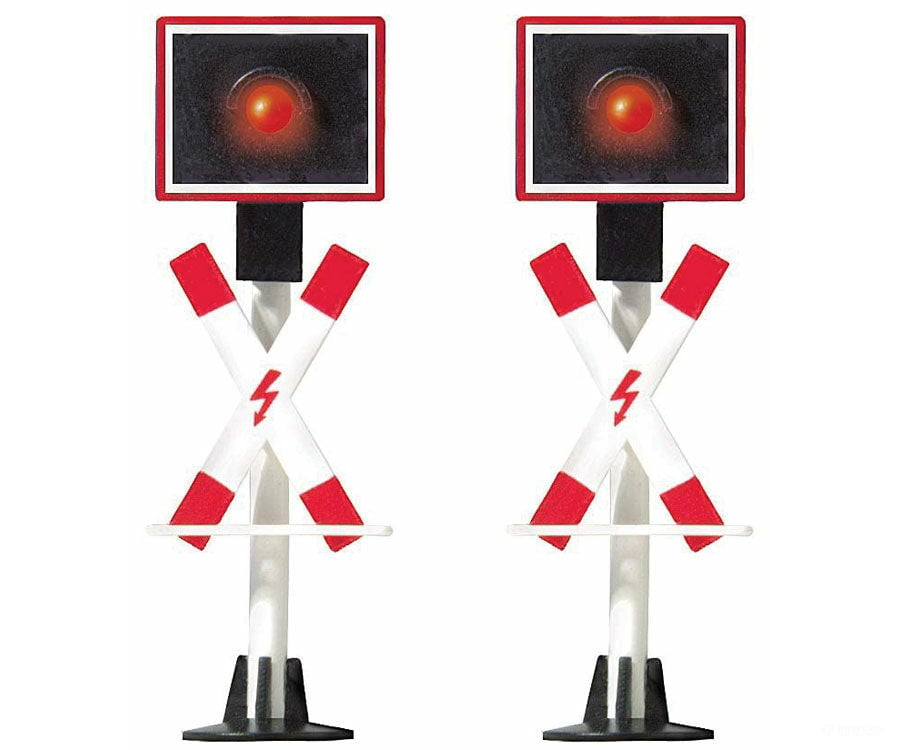 Busch Gmbh & Co Kg Ho 5911 - Level Crossing Lights Set Signals Catenary