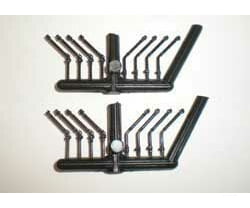 Cal Scale Ho Hoses - Air & Signal Pkg(16) Parts