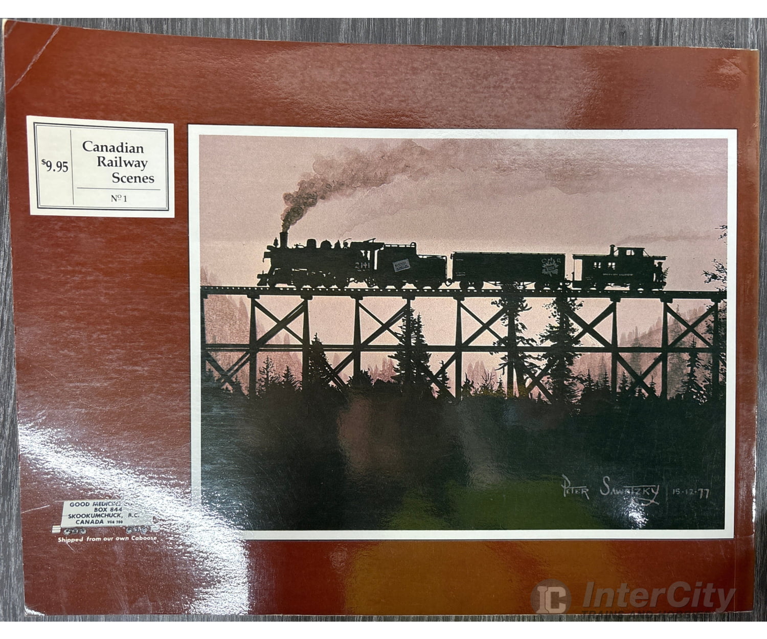 Canadian Railway Scenes No. 1 compiled by Adolf Hungry Wolf Books