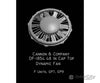 Cannon & Company HO 1854 48’’ Cap-Top Dynamic Brake Fan - For First Generation EMD Diesels pkg(2) Detailing Parts