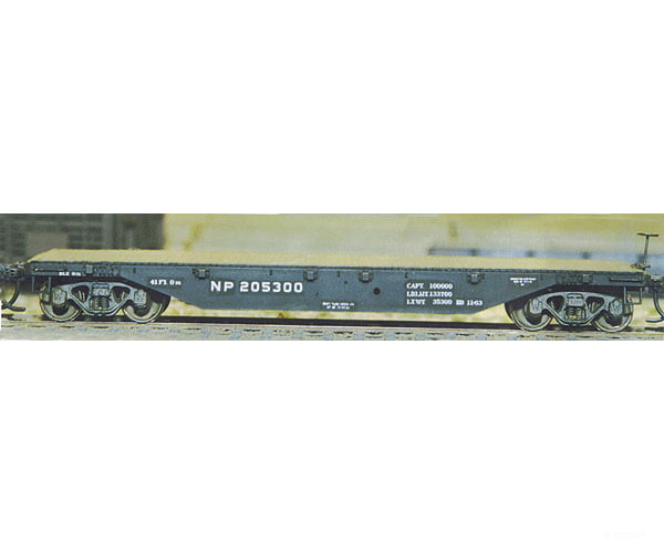 Central Valley HO 1003 41’ Flatcar - Kit - Northern Pacific pkg(2) Freight Cars