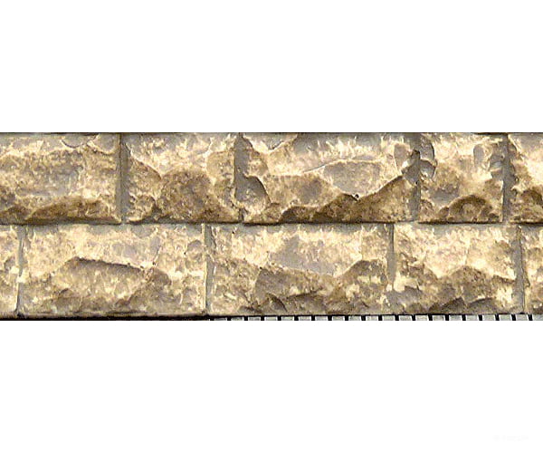 Chooch Enterprises Flexible Cut Stone Wall W/Self-Adhesive Backing - Large Stones 13-3/4 X 3-1/2