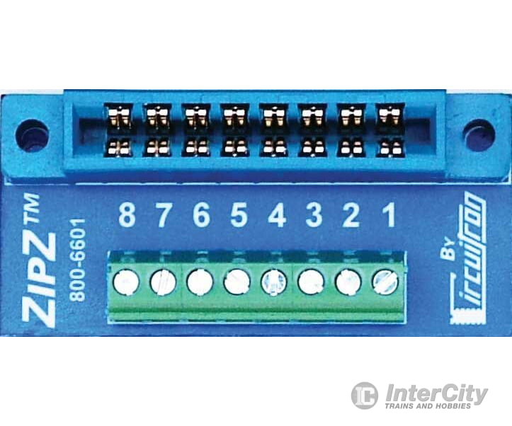 Circuitron 6616 ZipZ(TM) Solderless Connection System - Kit pkg(6) -- For Tortoise(TM) and SMAIL(TM) (Requires