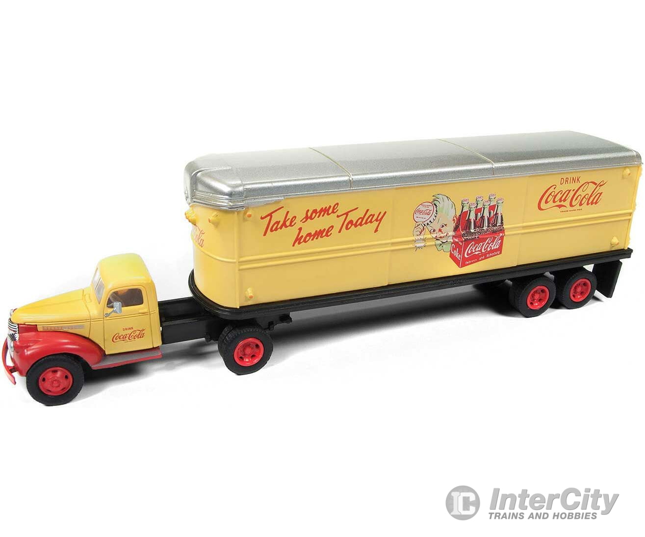 Classic Metal Works Ho 31177 1941-1946 Chevrolet Semi Tractor Aerovan Trailer - Assembled Mini