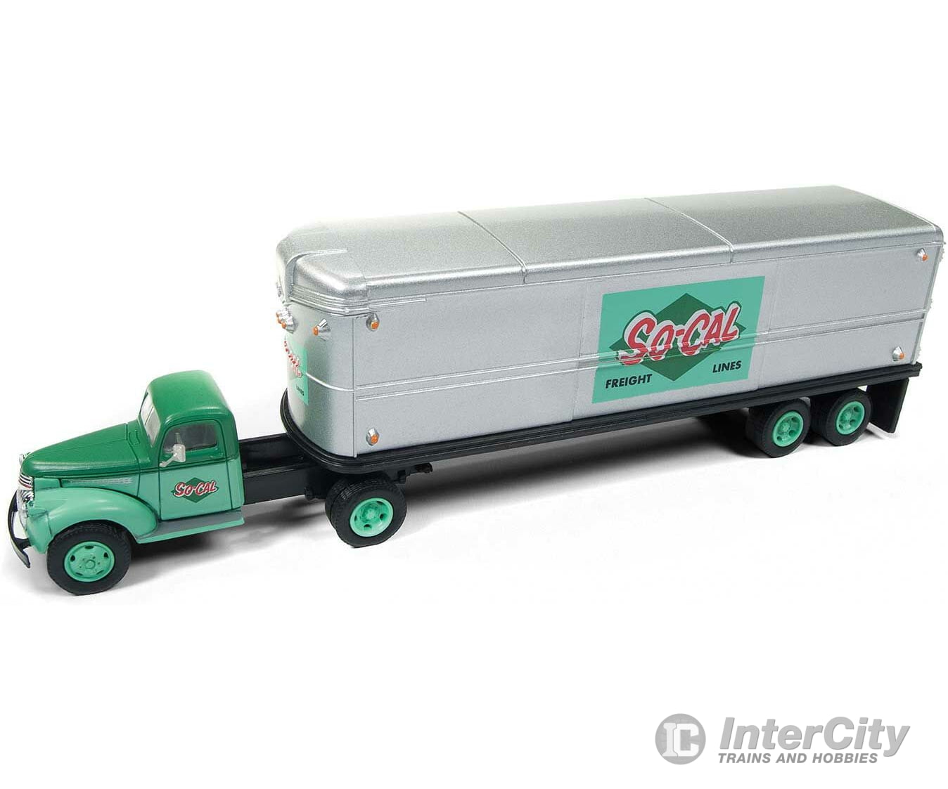 Classic Metal Works Ho 31178 1941-1946 Chevrolet Semi Tractor Aerovan Trailer - Assembled Mini