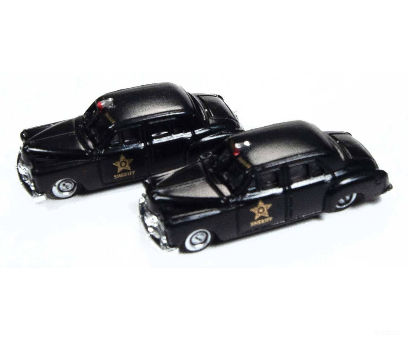 Classic Metal Works N 50381 50 Dodge Cnty Sheriff Car (2 pcs) - Cars & Trucks