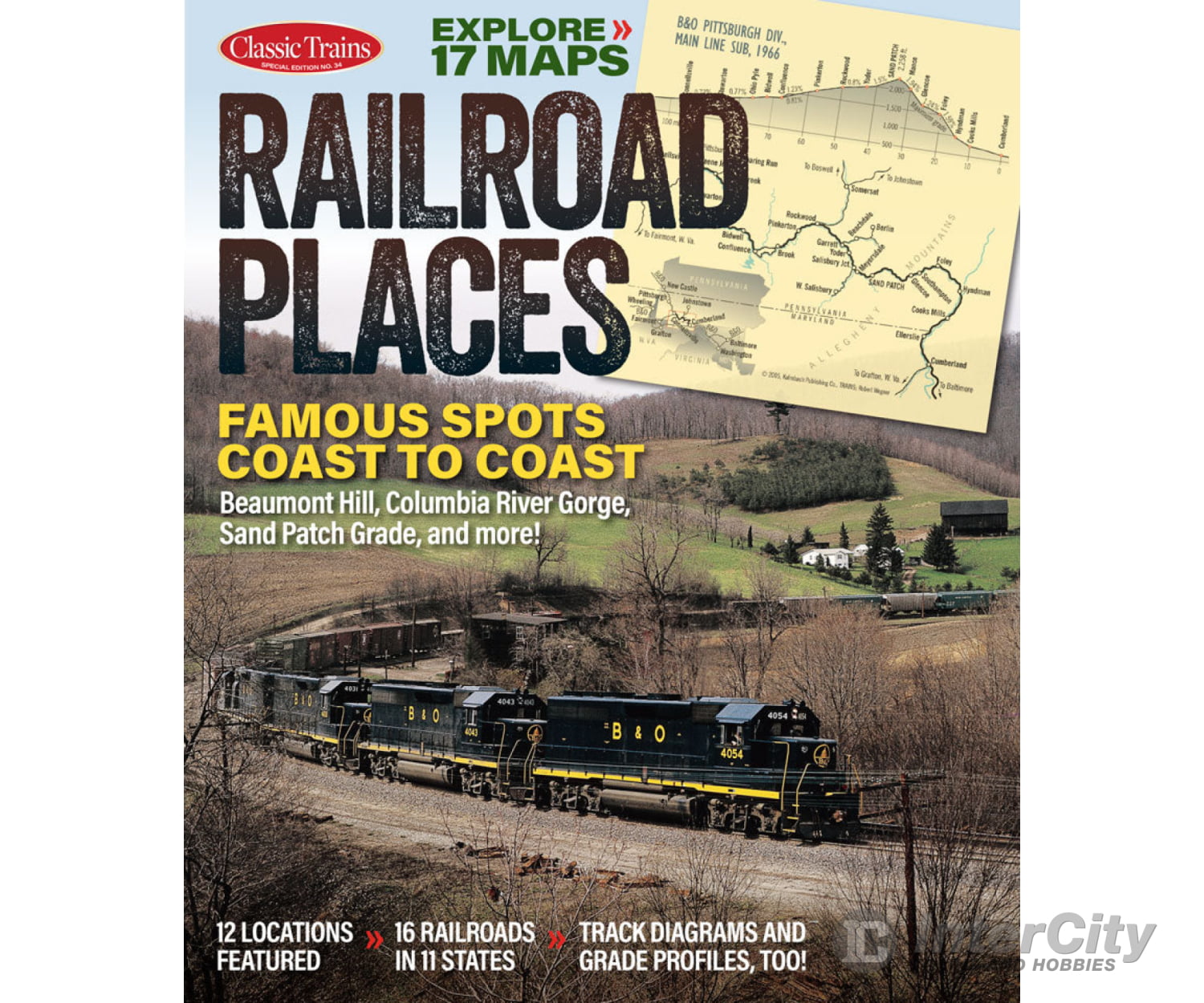 Classic Trains - Railroad Places Famous Spots Coast To 2024 Extra Magazines