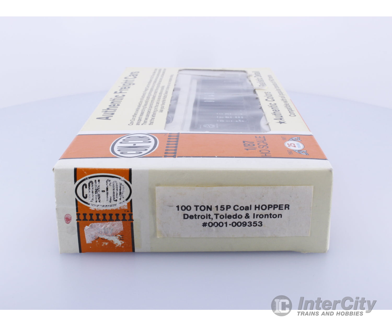 Con Cor 0001-009353 HO 100 Ton 15P Coal Hopper Detroit Toledo & Ironton Detroit Toledo and Ironton (DTI) 1873 (b)