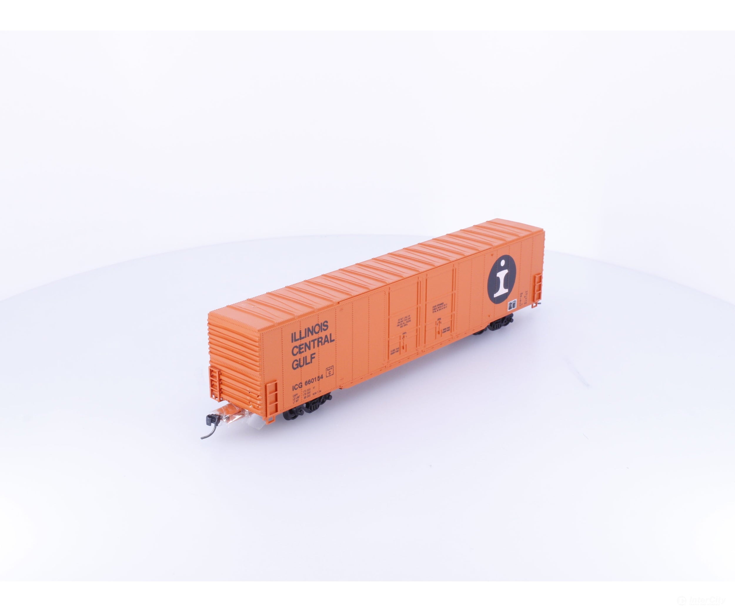 Con Cor 0001-009615 HO 60’ Greenville Box Car Illinois Central (IC) 660154 - Freight Cars