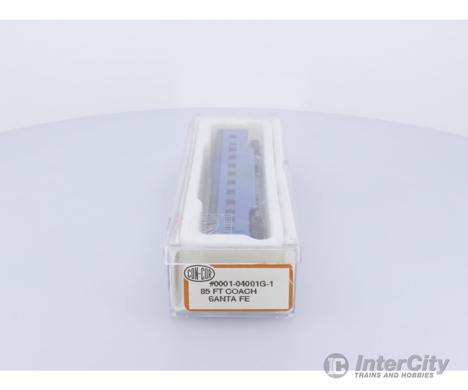 Con Cor 0001-04001G-1 N 85ft Passenger Coach Car Santa Fe (SF) Passenger Cars