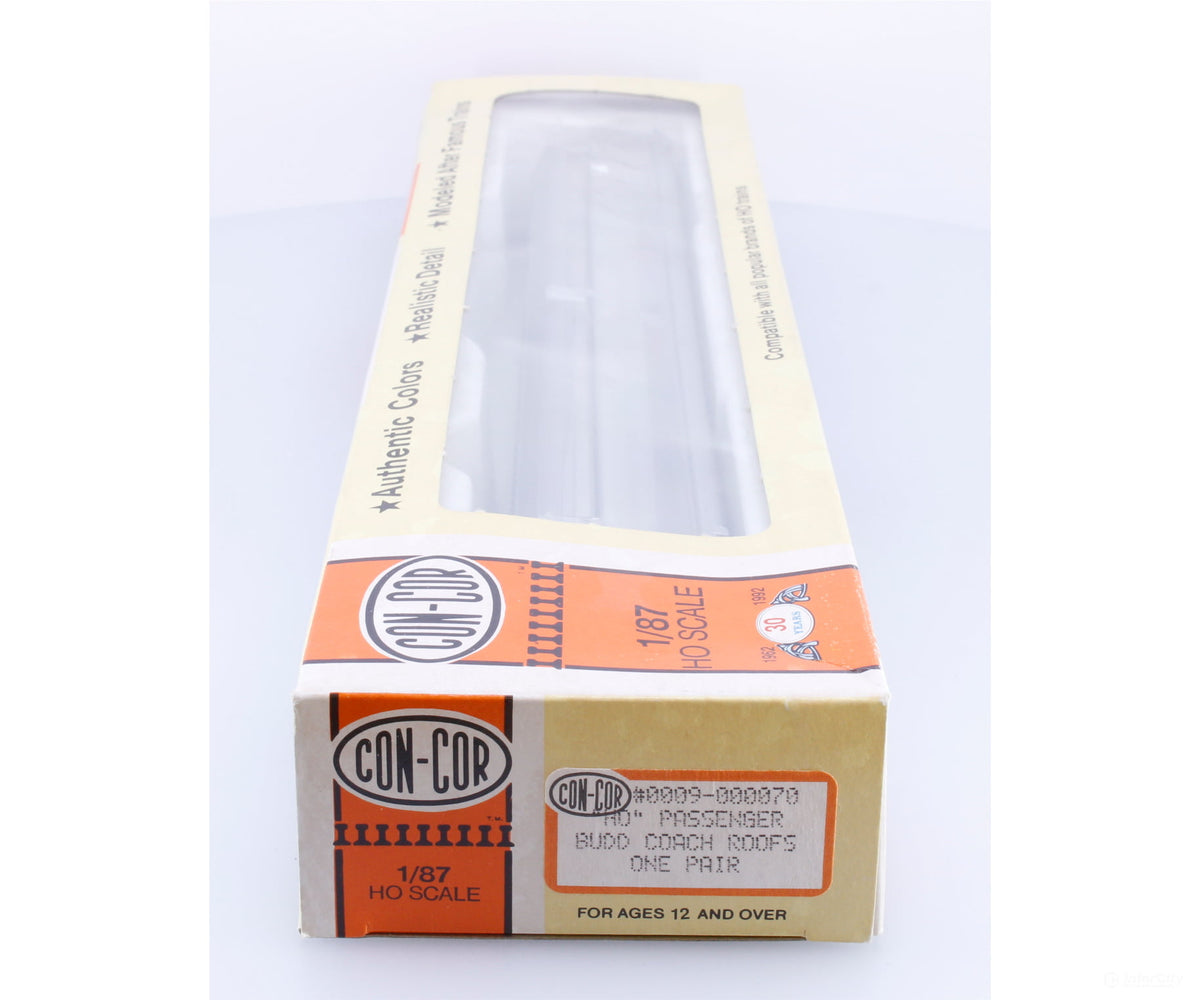 Con Cor 0009-000070 HO Budd Passenger Coach Roofs One Pair #3 - Freight Cars