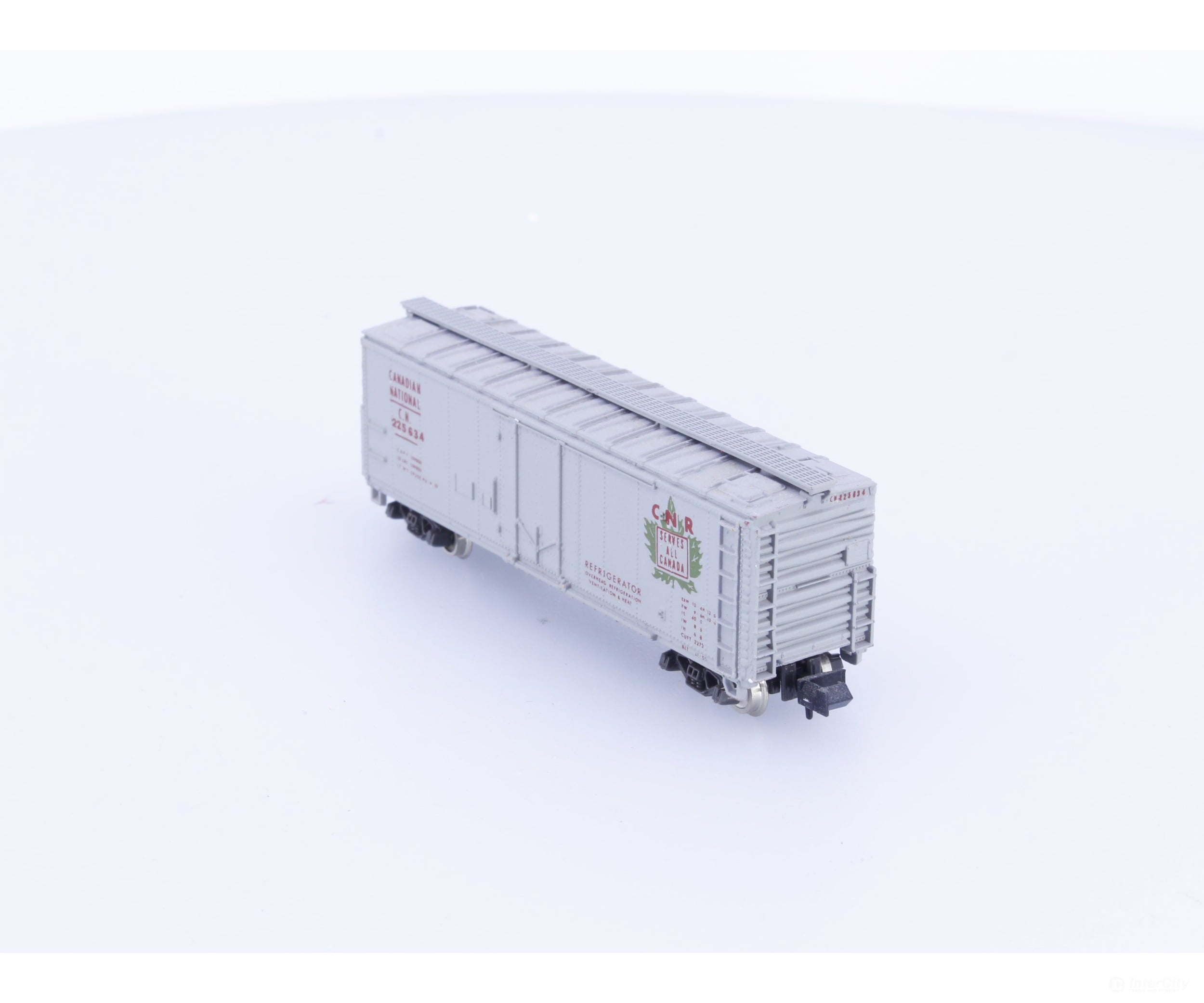 Con Cor 1001 N 40’ Single Door Boxcar Custom Painted Canadian National (CN) 225634 Freight Cars