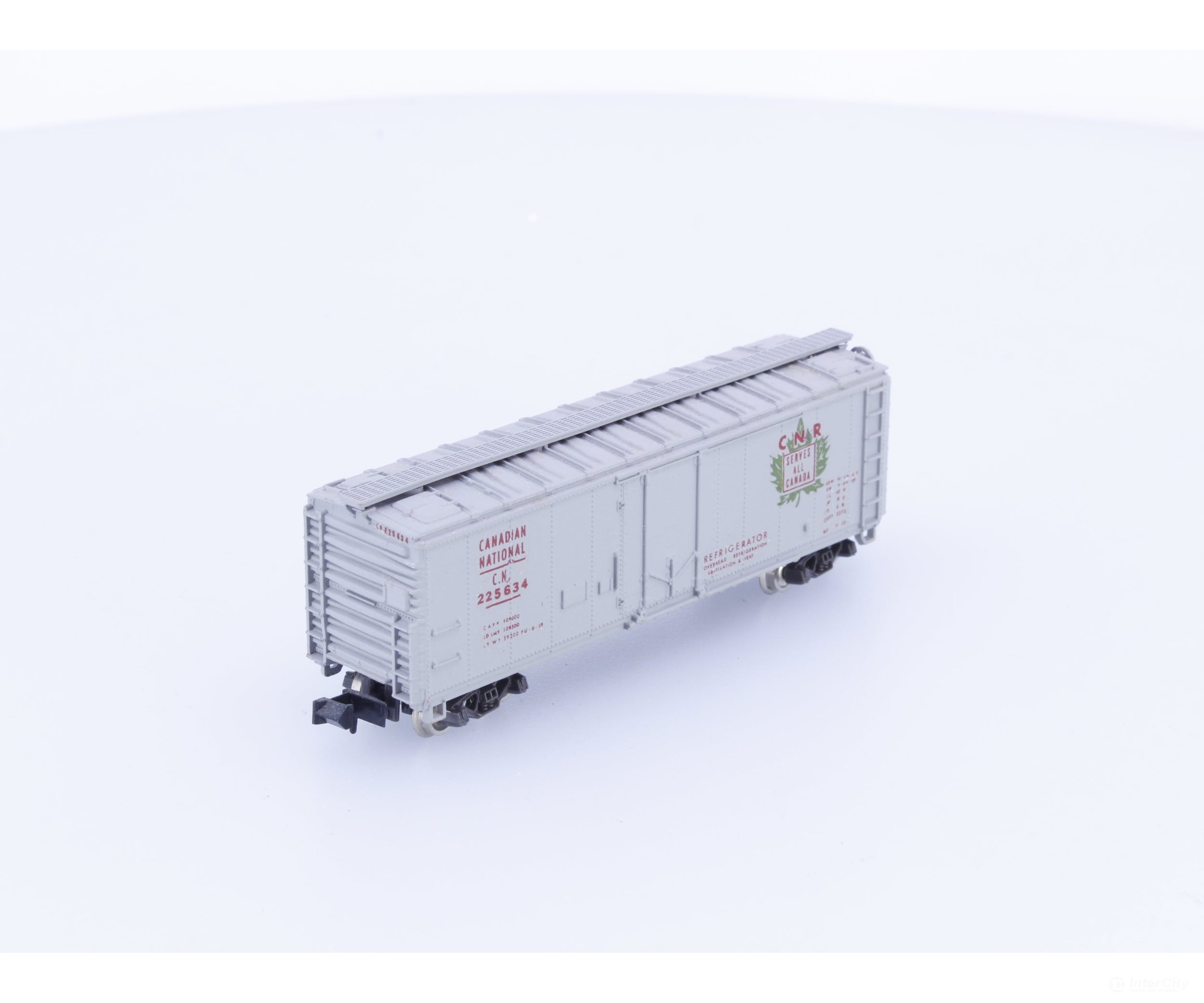 Con Cor 1001 N 40’ Single Door Boxcar Custom Painted Canadian National (CN) 225634 Freight Cars
