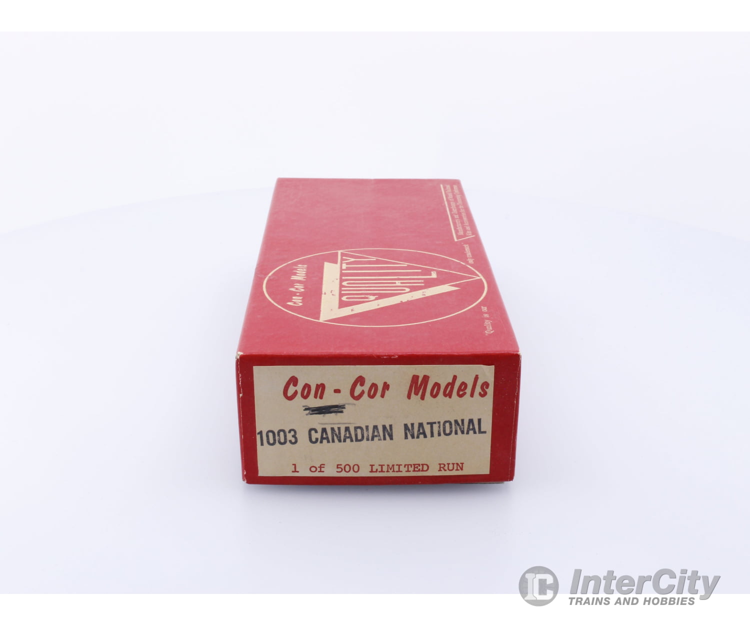 Con Cor 1003 HO 40’ Box Car Kit 1 of 500 only Made Canadian National (CN) Freight Cars