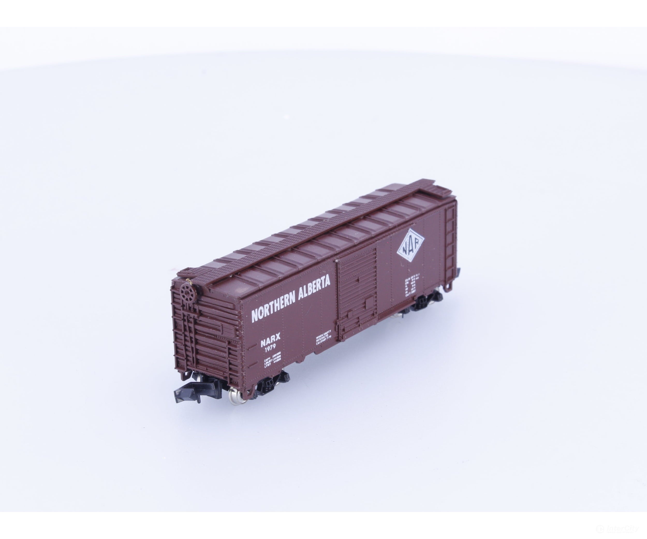 Con Cor 1003Z N 40’ Single Door Boxcar Northern Alberta Railway (NAR) 1979 Freight Cars