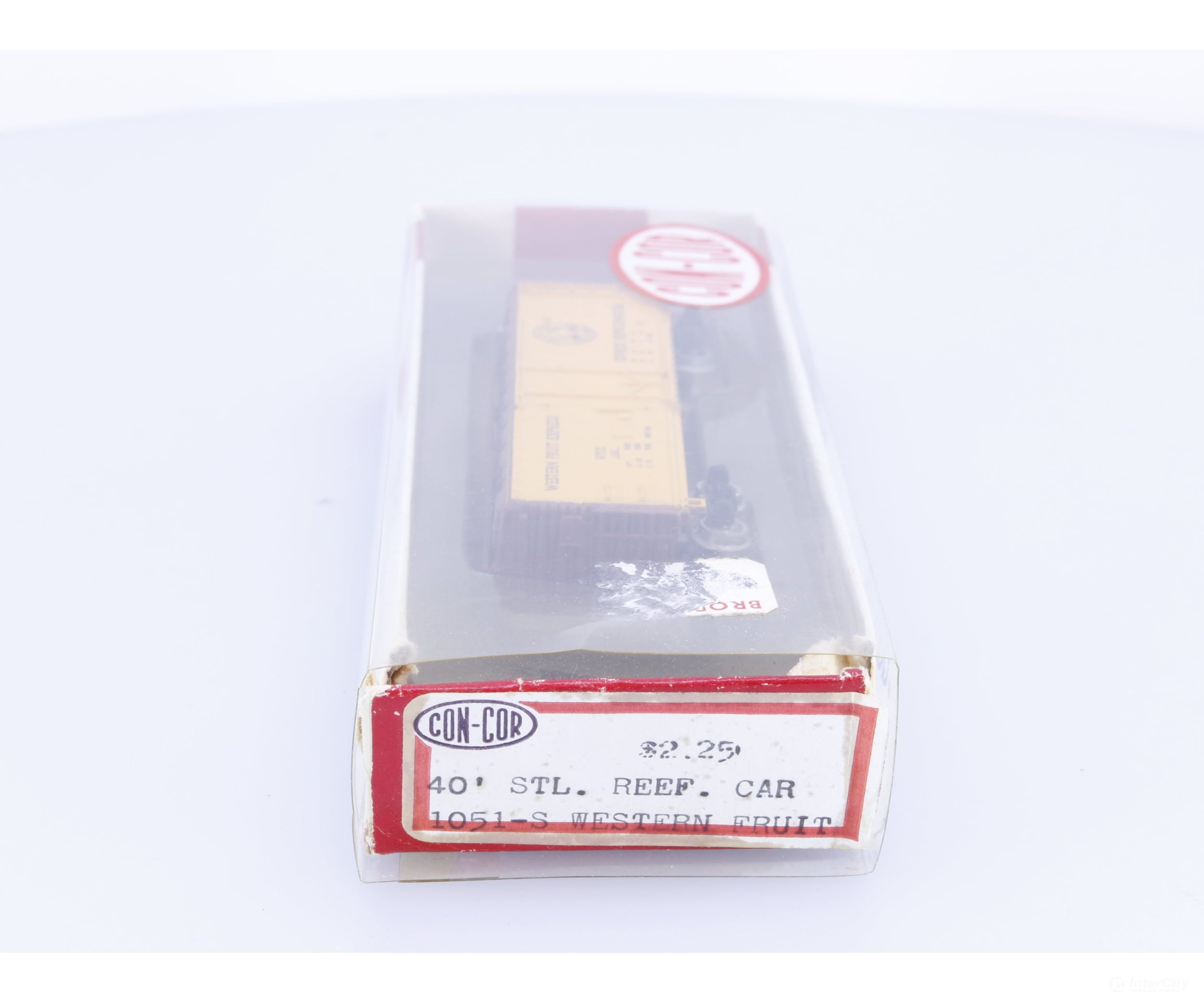 Con Cor 1051-S N 40’ Refrigerator Boxcar Western Fruit Express (WFEX) 401 Freight Cars