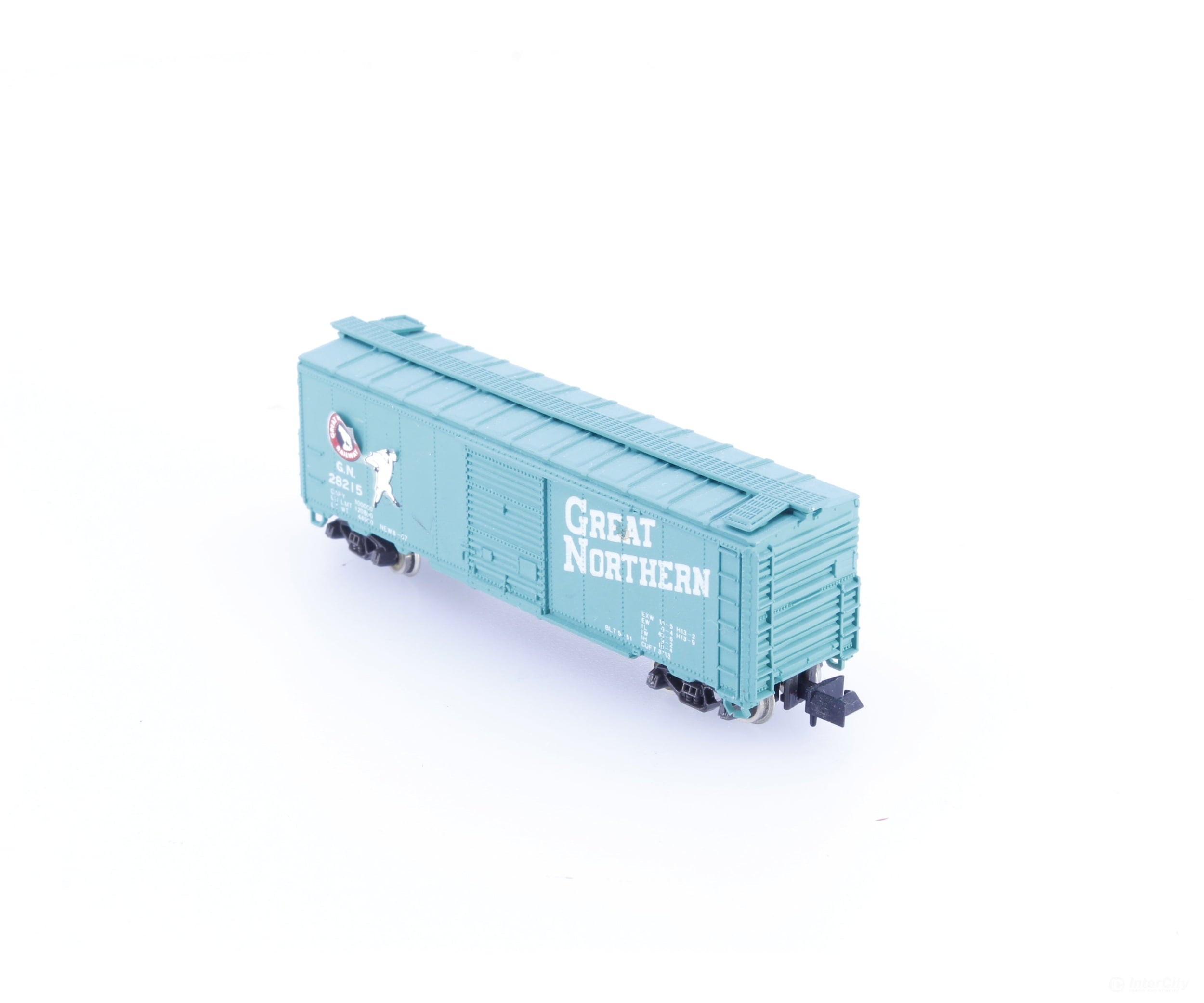 Con Cor 1253 N 40’ Single Door Boxcar Great Northern (GN) 28215 - Freight Cars