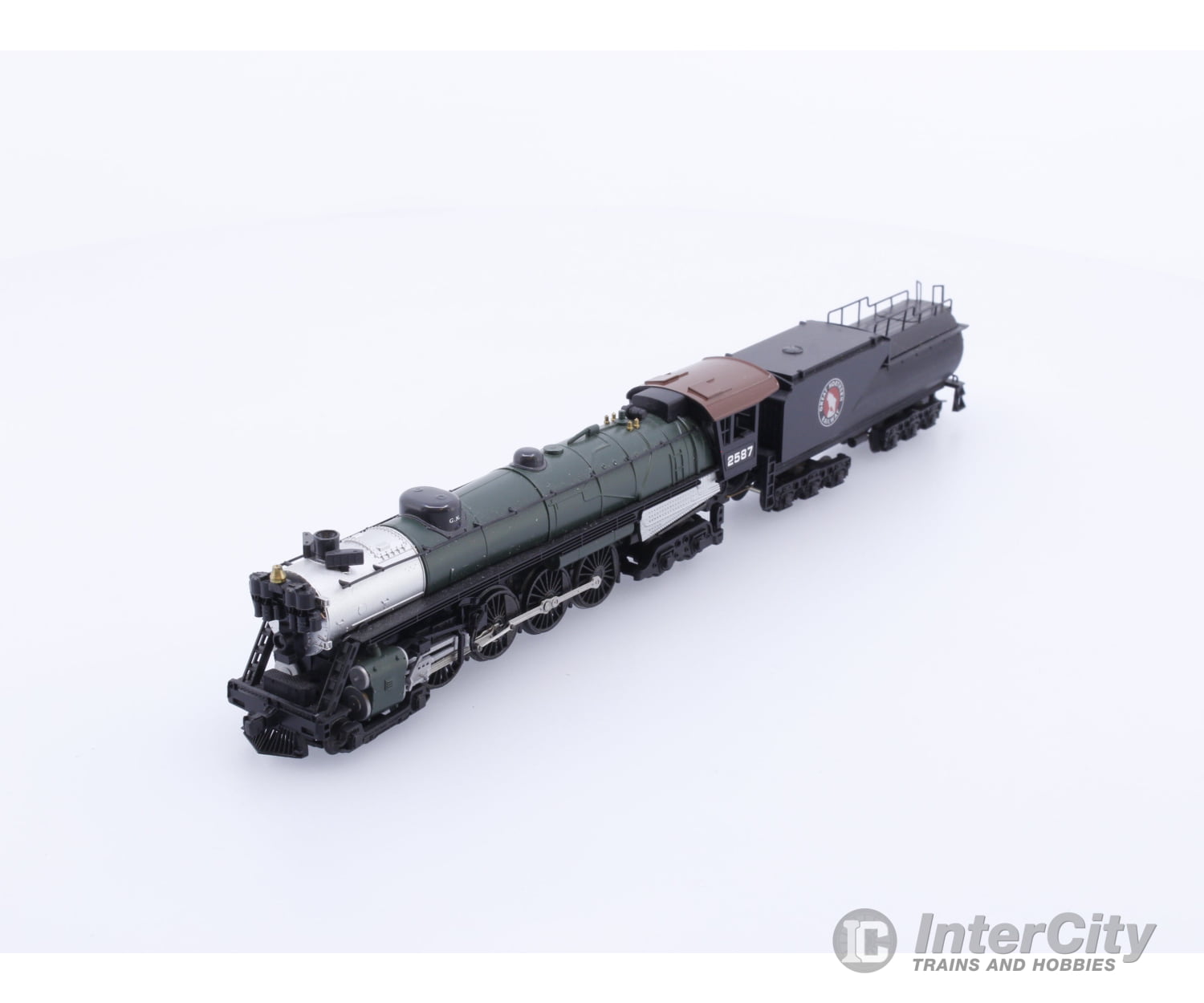 Con-Cor 3811 N S2 4-8-4 Northern Steam Locomotive Great Northern ’Glacier’ Scheme #2587 DC Locomotives