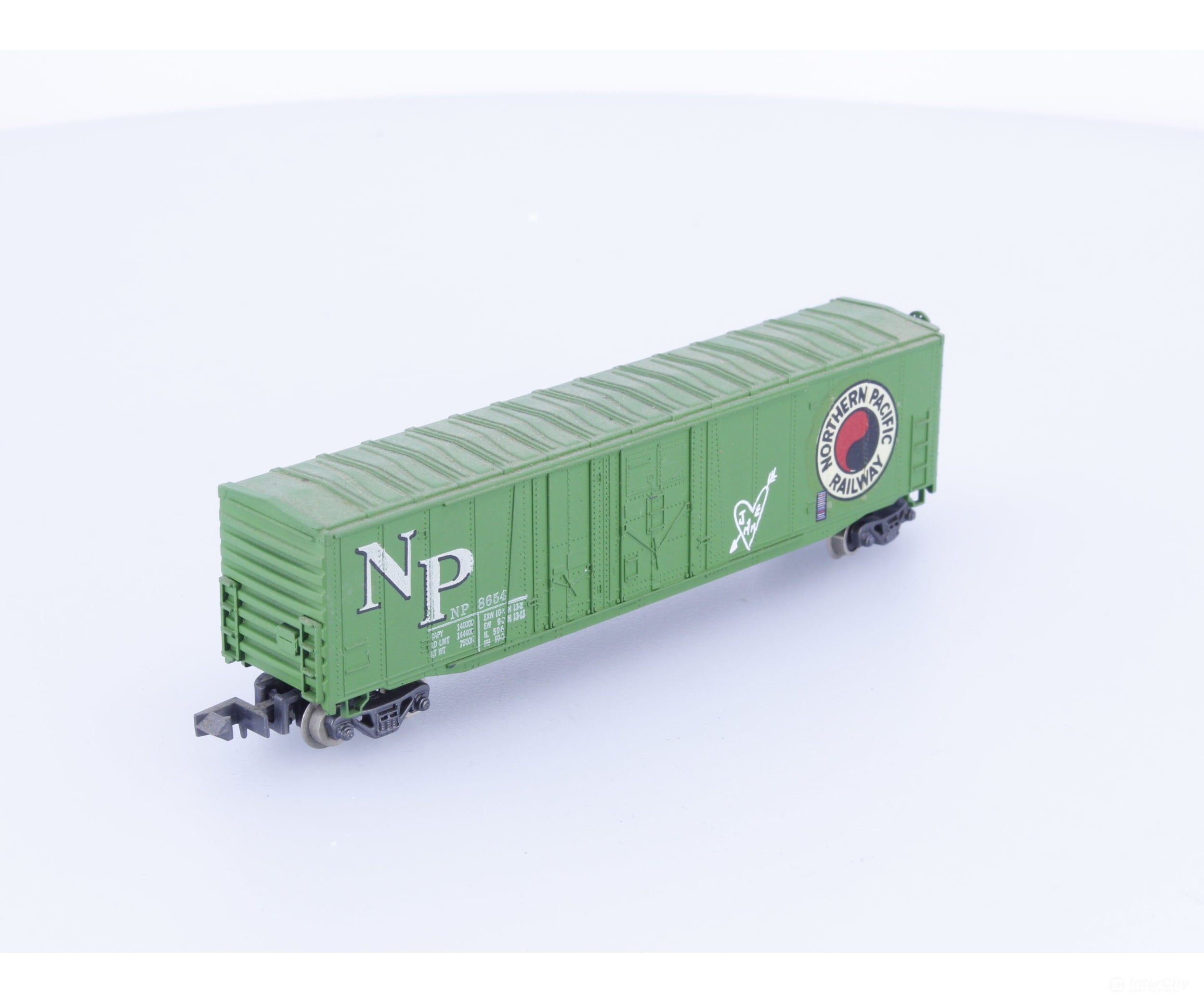 Con-Cor 5613-400 N 50’ Double Boor Boxcar Northern Pacific (NP) 8654 Freight Cars