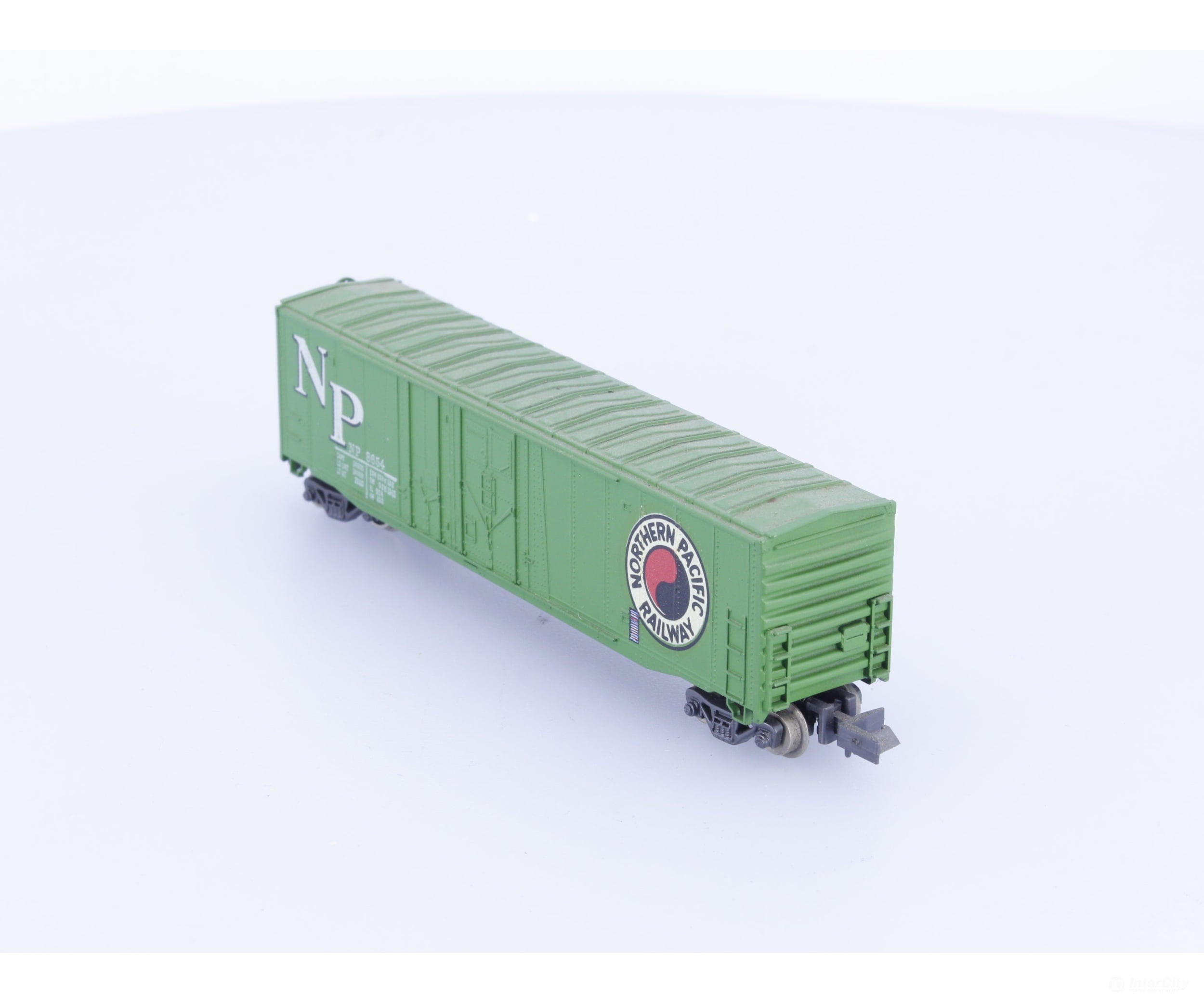 Con-Cor 5613-400 N 50’ Double Boor Boxcar Northern Pacific (NP) 8654 Freight Cars