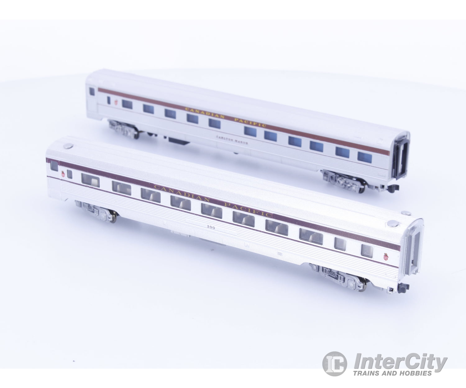 Con Cor CPPC N 2 Passenger Coaches Canadian Pacific (CP) Carlton Manor,100 Passenger Cars