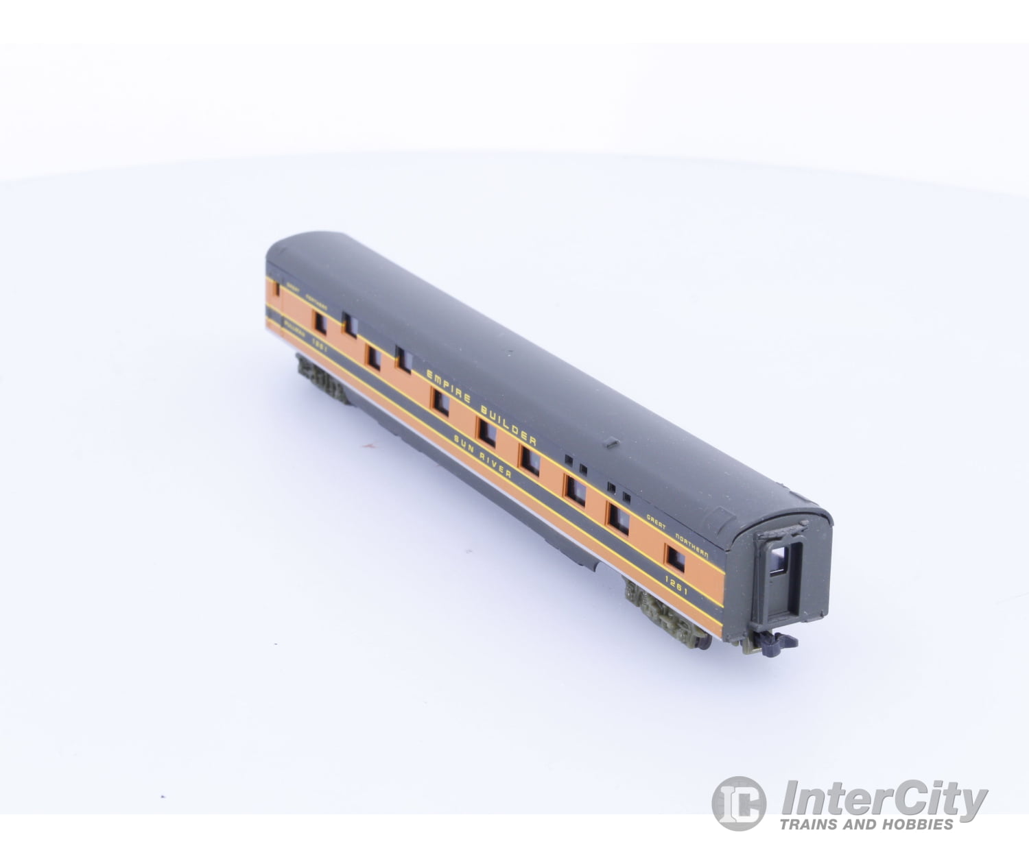 Con Cor GNEBP N Empire Builder Pullman Passenger Car Great Northern (GN) Sun River Passenger Cars