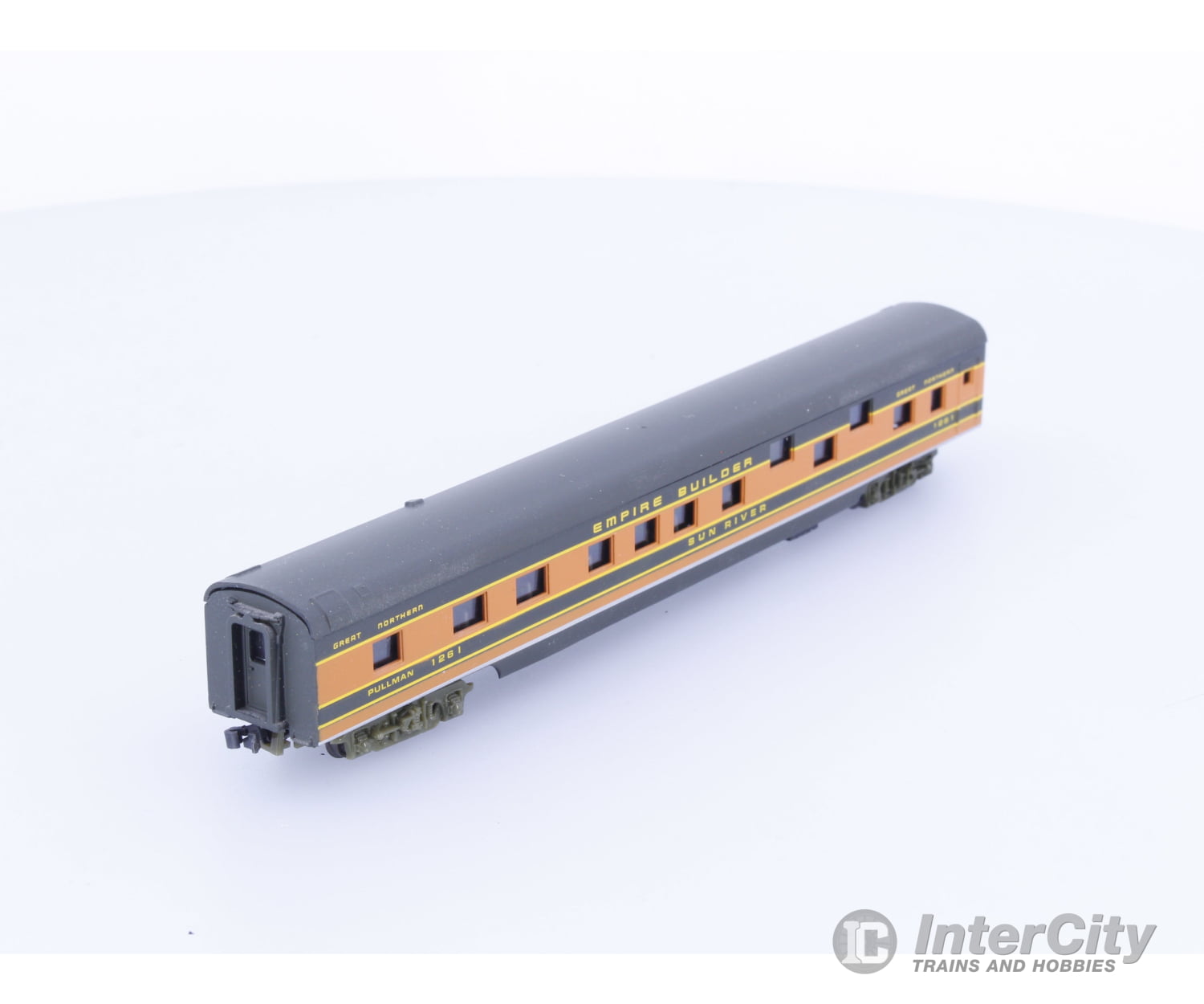 Con Cor GNEBP N Empire Builder Pullman Passenger Car Great Northern (GN) Sun River Passenger Cars