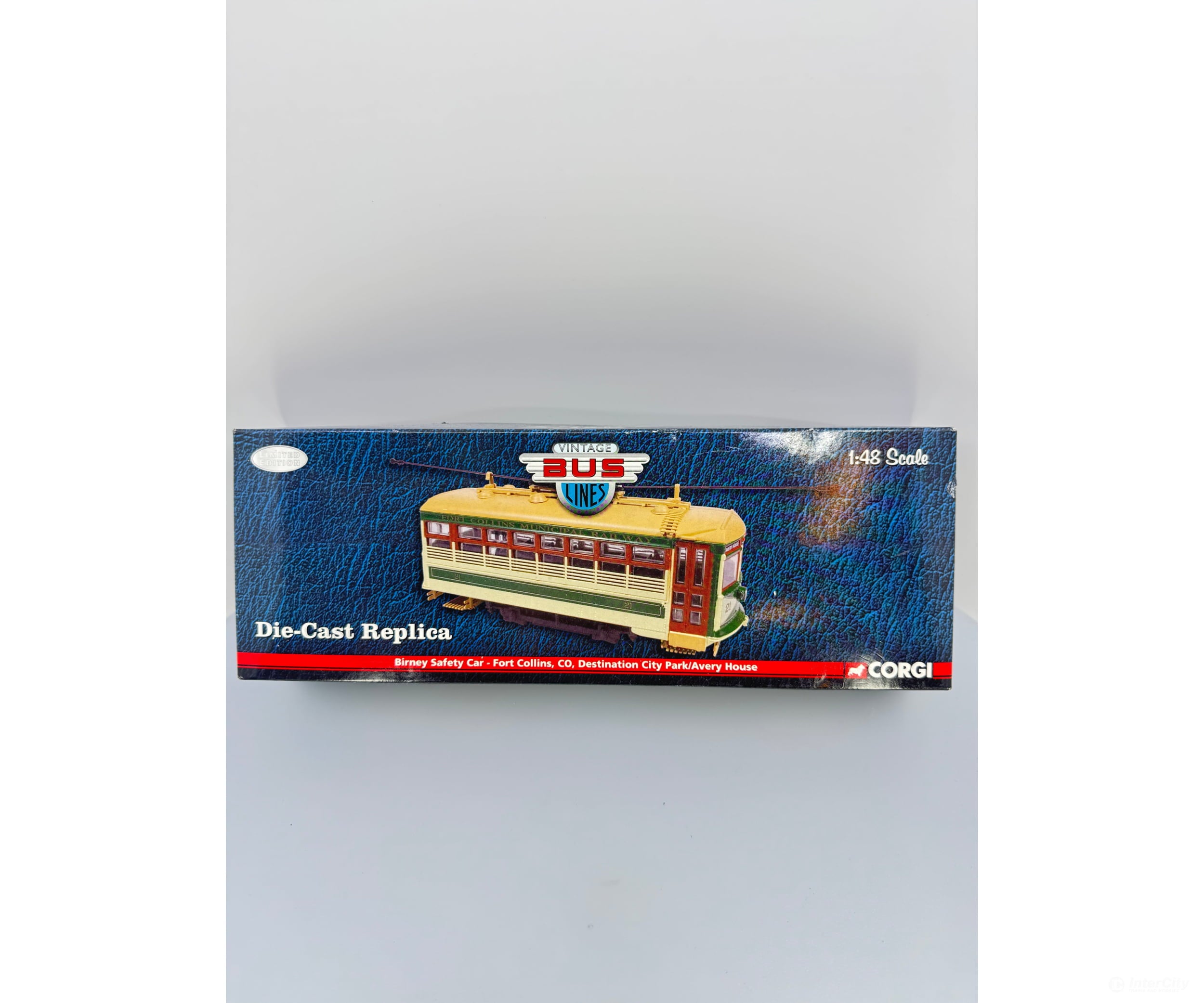 Corgi Us55205 On30 Fort Collins Birney Trolley 1 Of 2100 Worldwide Cars & Trucks