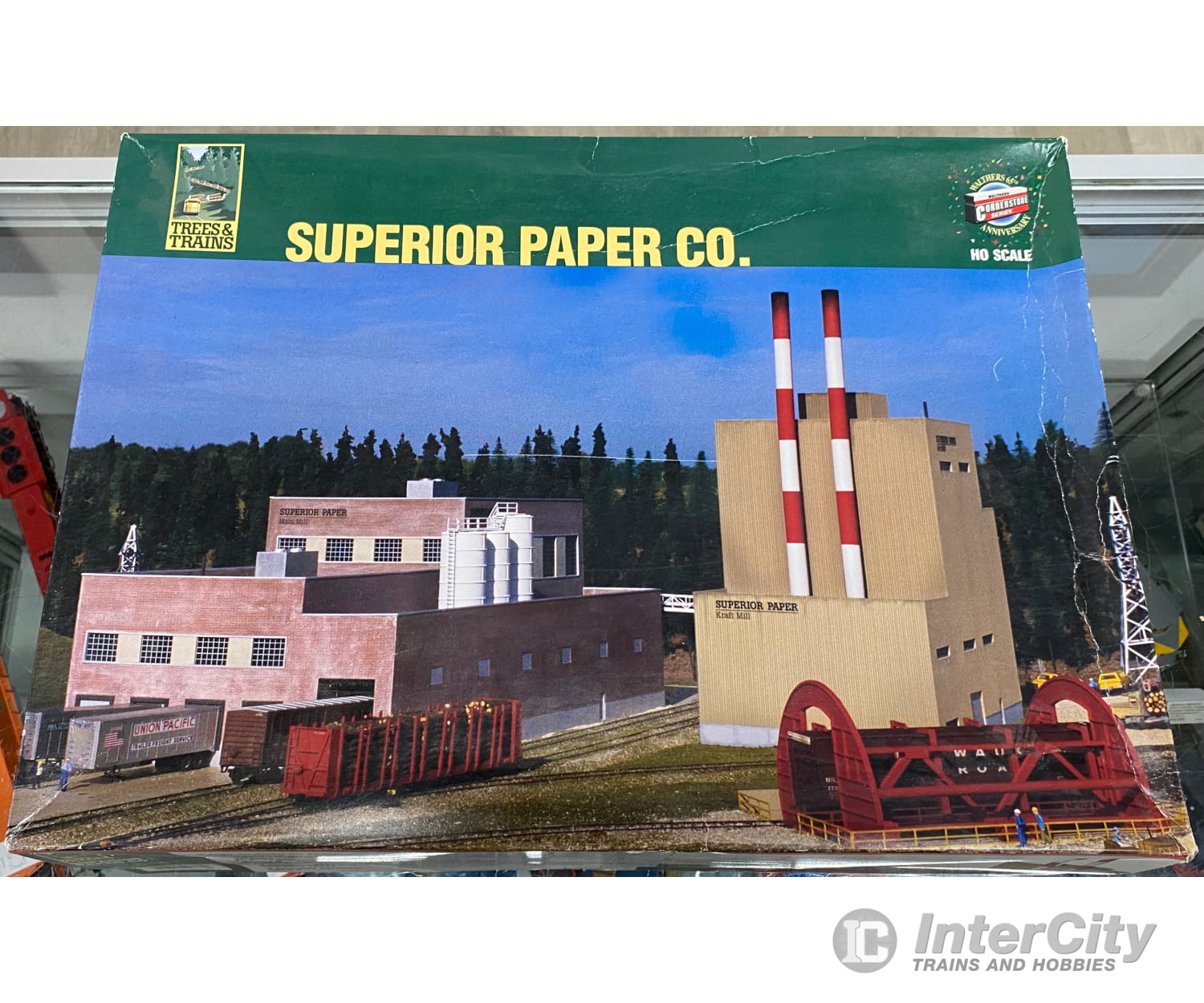 Cornerstone Series 933-3060 HO Superior Paper Company Structures