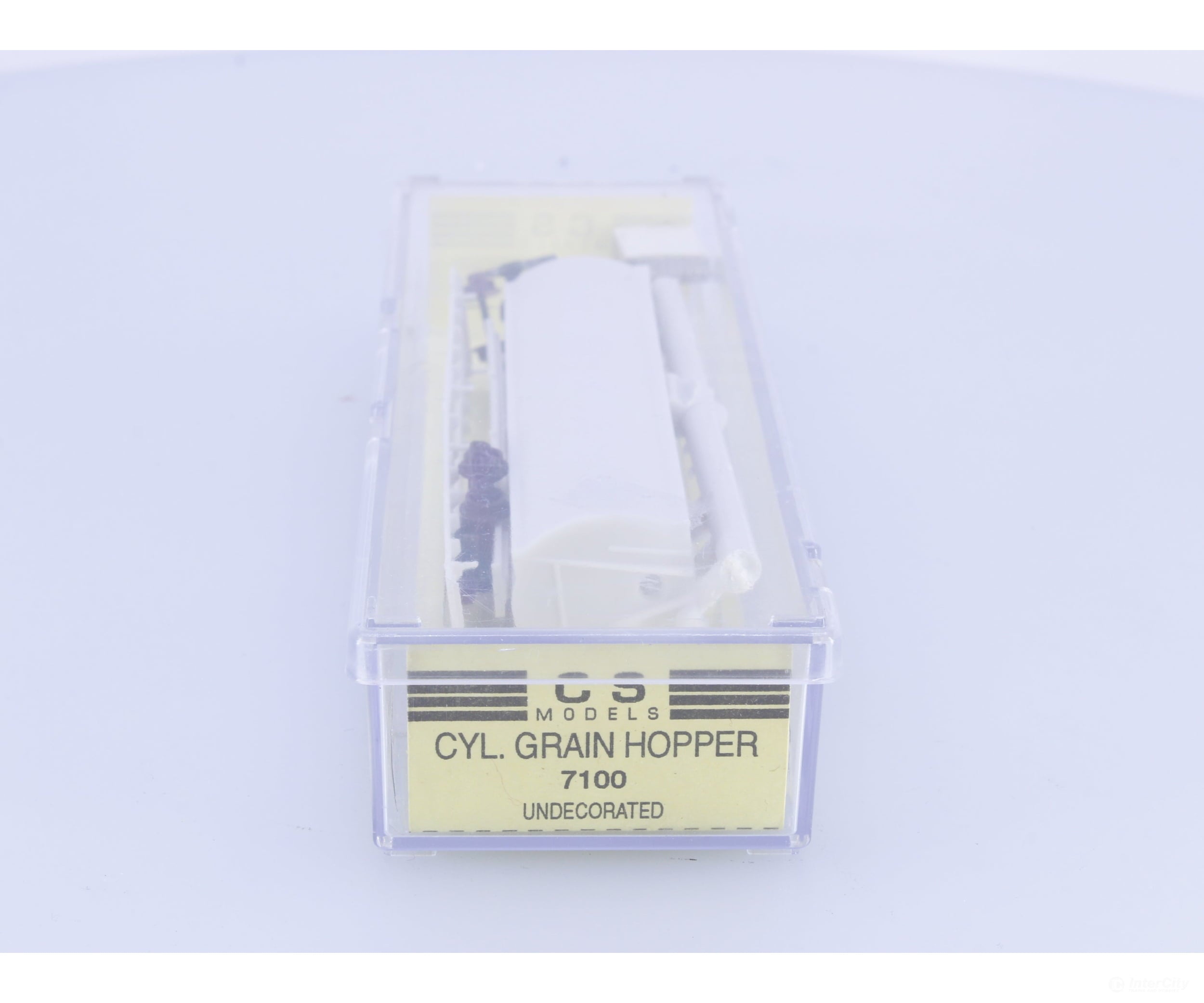 CS Models 7100 N Cylindrical Grain Hopper Kit Undecorated - Freight Cars