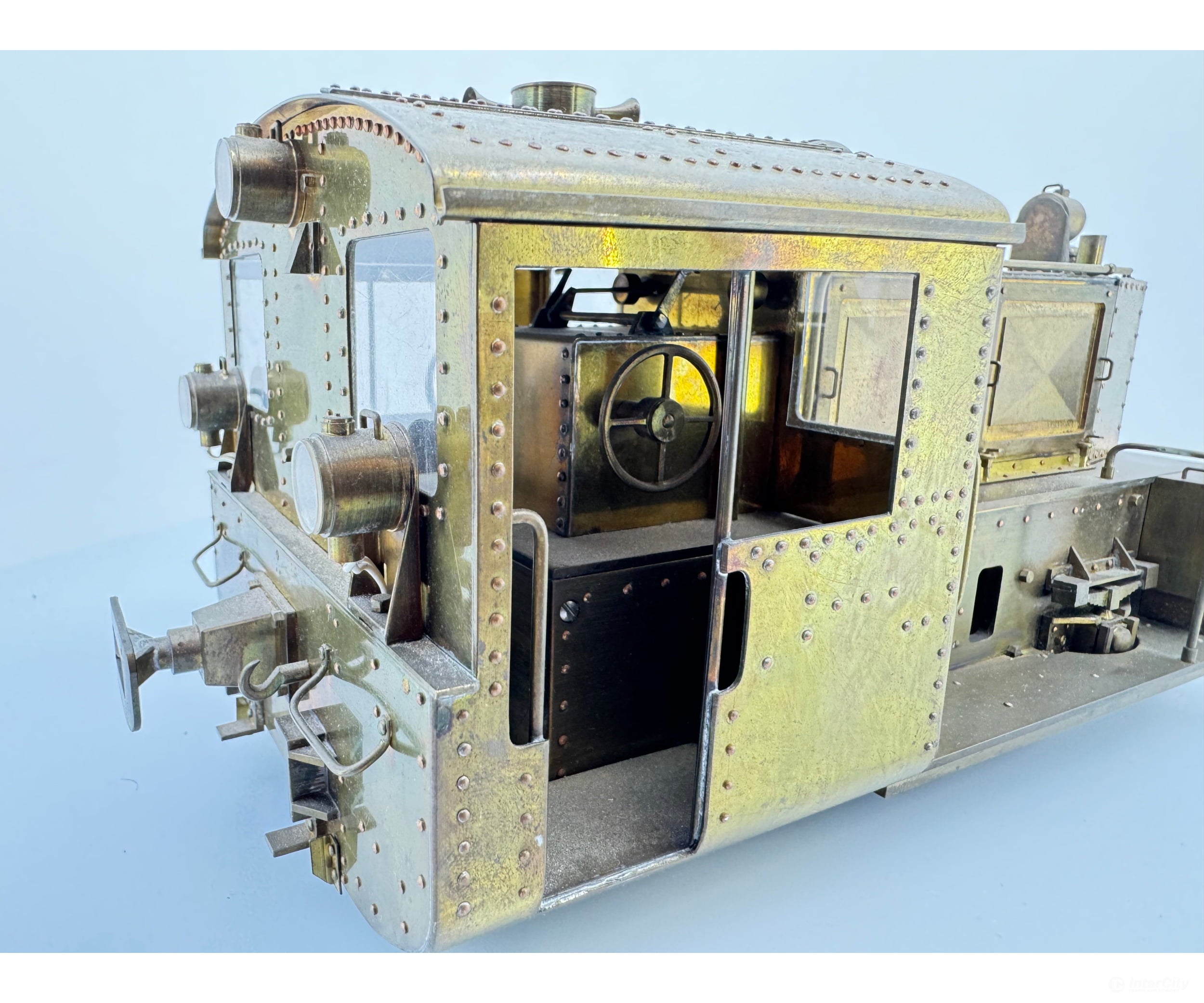 Custom Build 1-1 G German Kof Switcher Undecorated Brass Analog Dc European Locomotives
