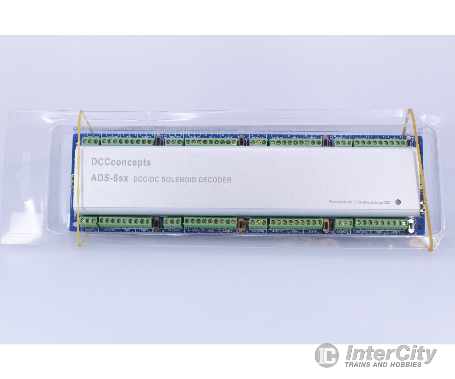 DCC Concepts ADS-8sx HO DCC/DC Solenoid Decoder DCC Accessories