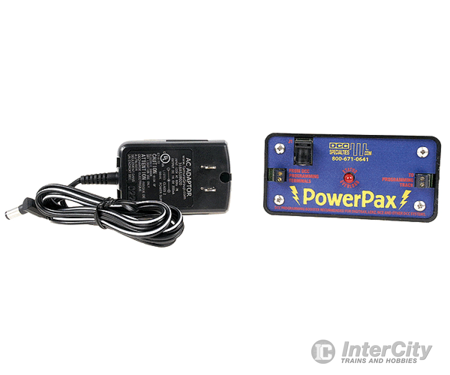 Dcc Specialties Ppx Powerpax Programming Booster -- Includes Power Supply Command Stations Expansion