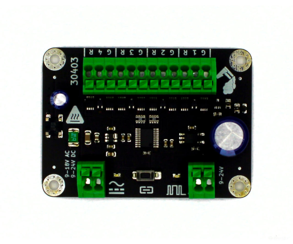 Decoderwerk 30403 4-channel decoder for controlling 4 solenoid-operated turnouts (DCC + Motorola) - Stationary Decoders