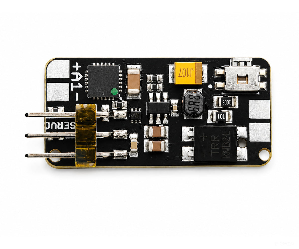 Decoderwerk 90101 1-channel servo decoder with signal lamp output 2 contact inputs for manual control bell function