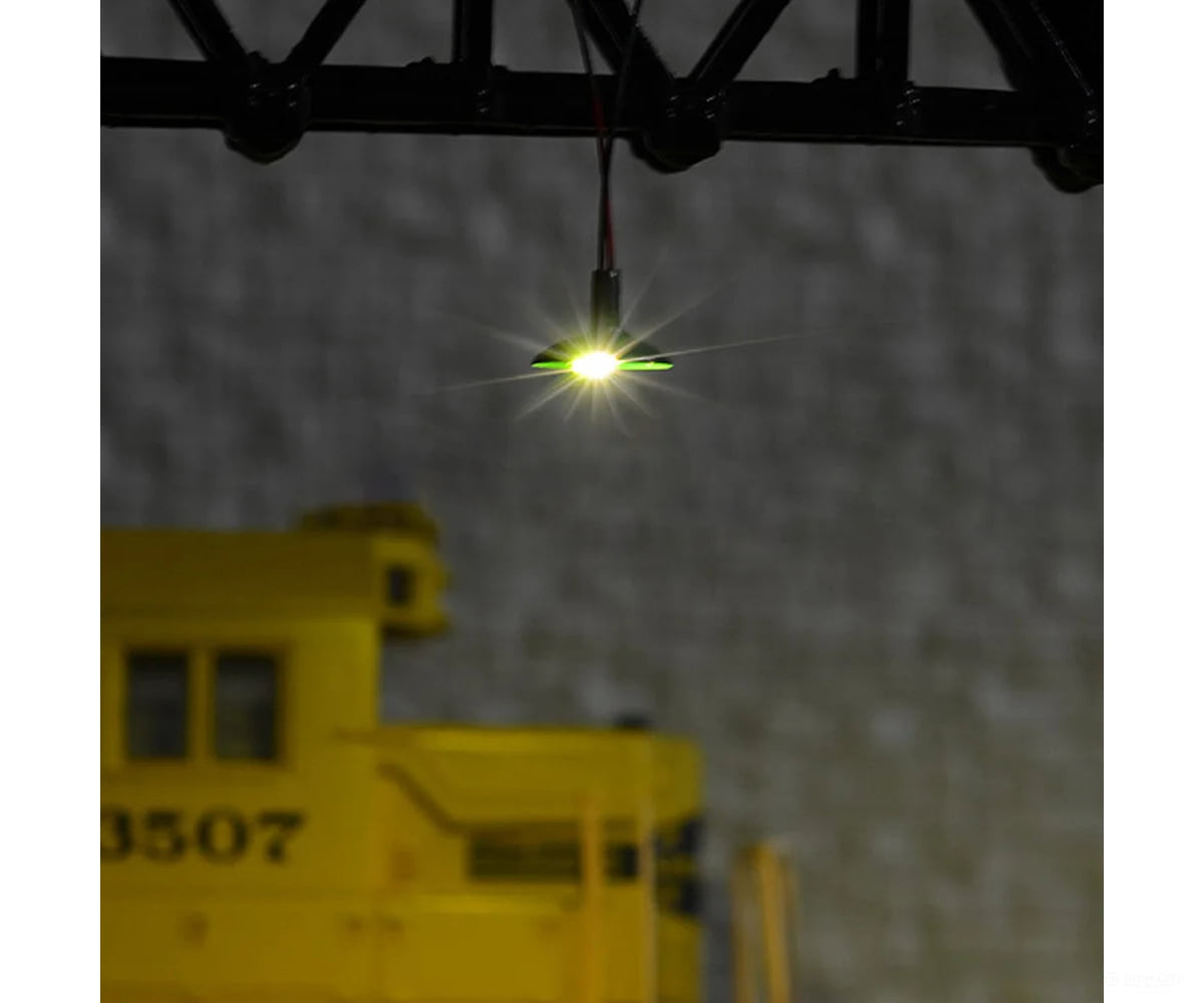 Decoderwerk A001 10x hanging lamp warm white with resistors for H0 scale - Lighting & Electronics