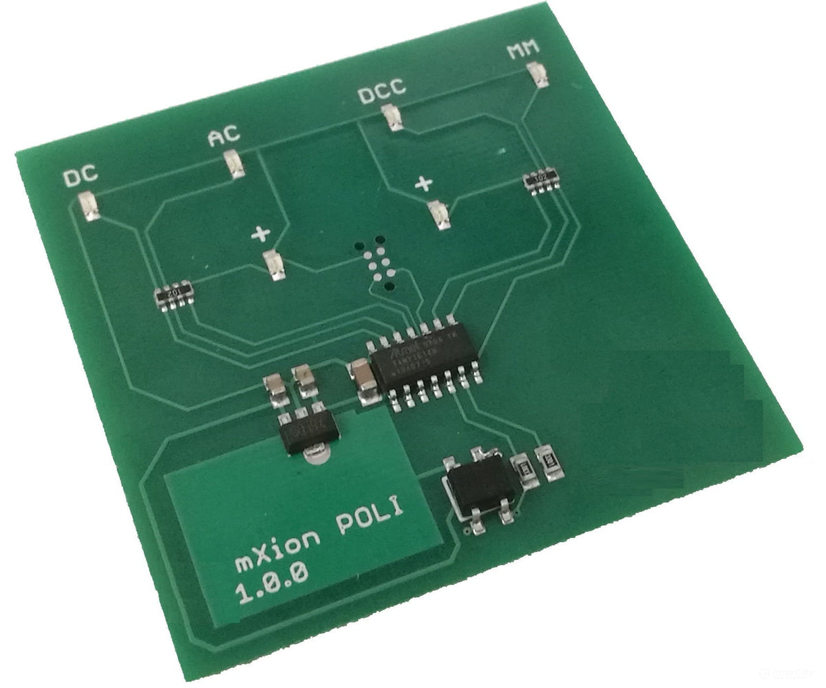 Decoderwerk Z006 POLI polarity tester for DCC MM AC DC boosters reversing loops and modular layouts - DCC Accessories