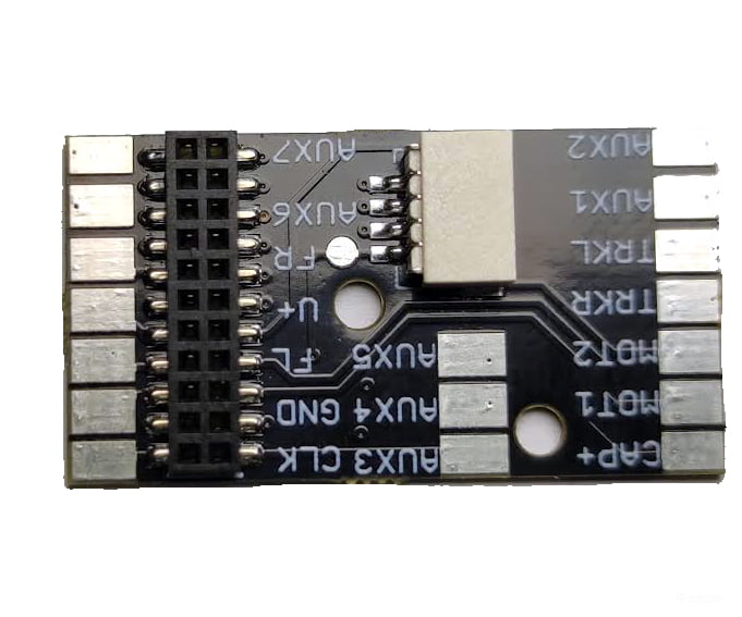 Decoderwerk Z012 PLUX22 adapter board incl. analog jumper labeled terminals SUSI connection (plug-in) - DCC Accessories