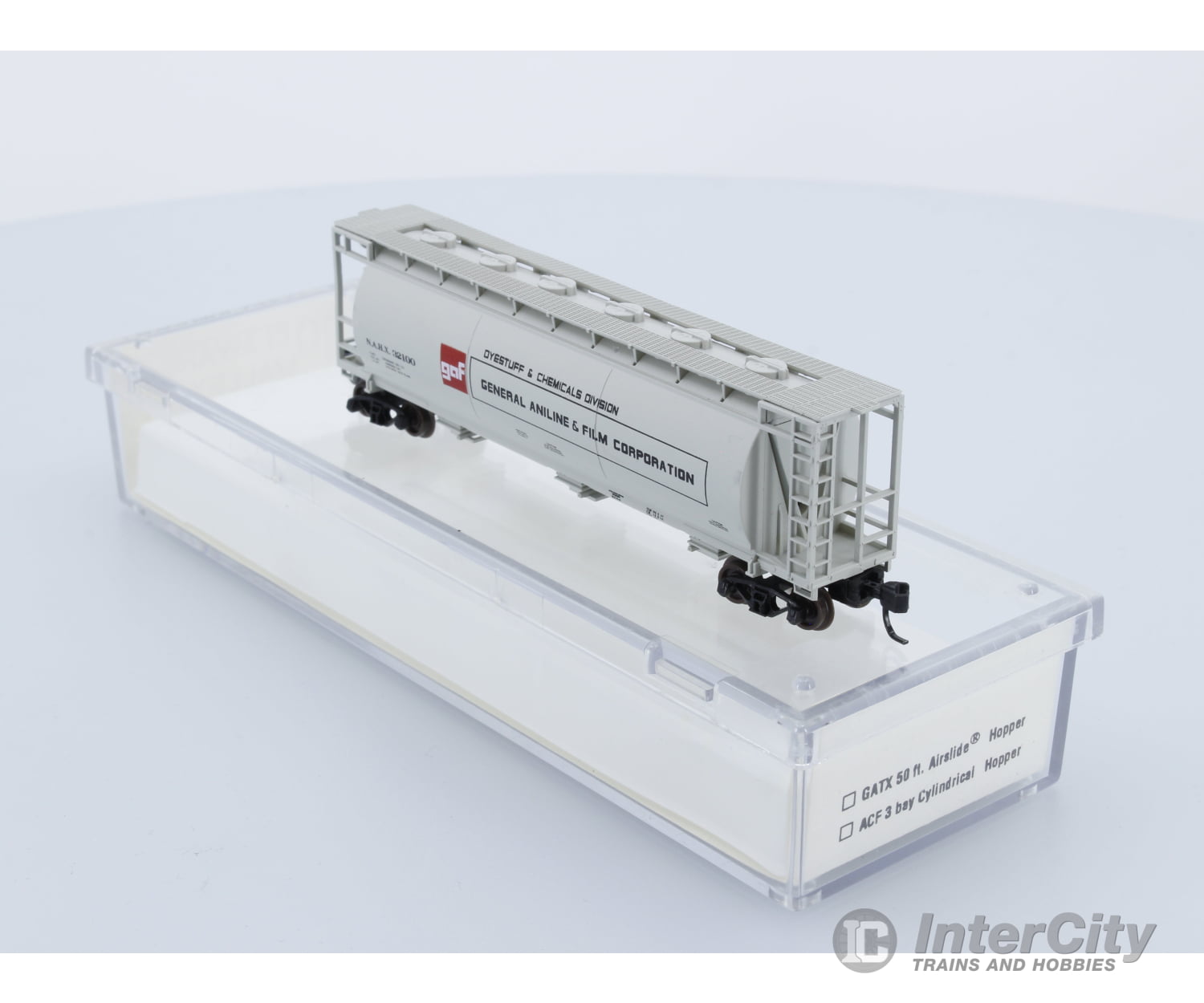 Delaware Valley N 32100 Acf 3 Bay Cylindrical Hopper - Gafc Nahx Freight Cars