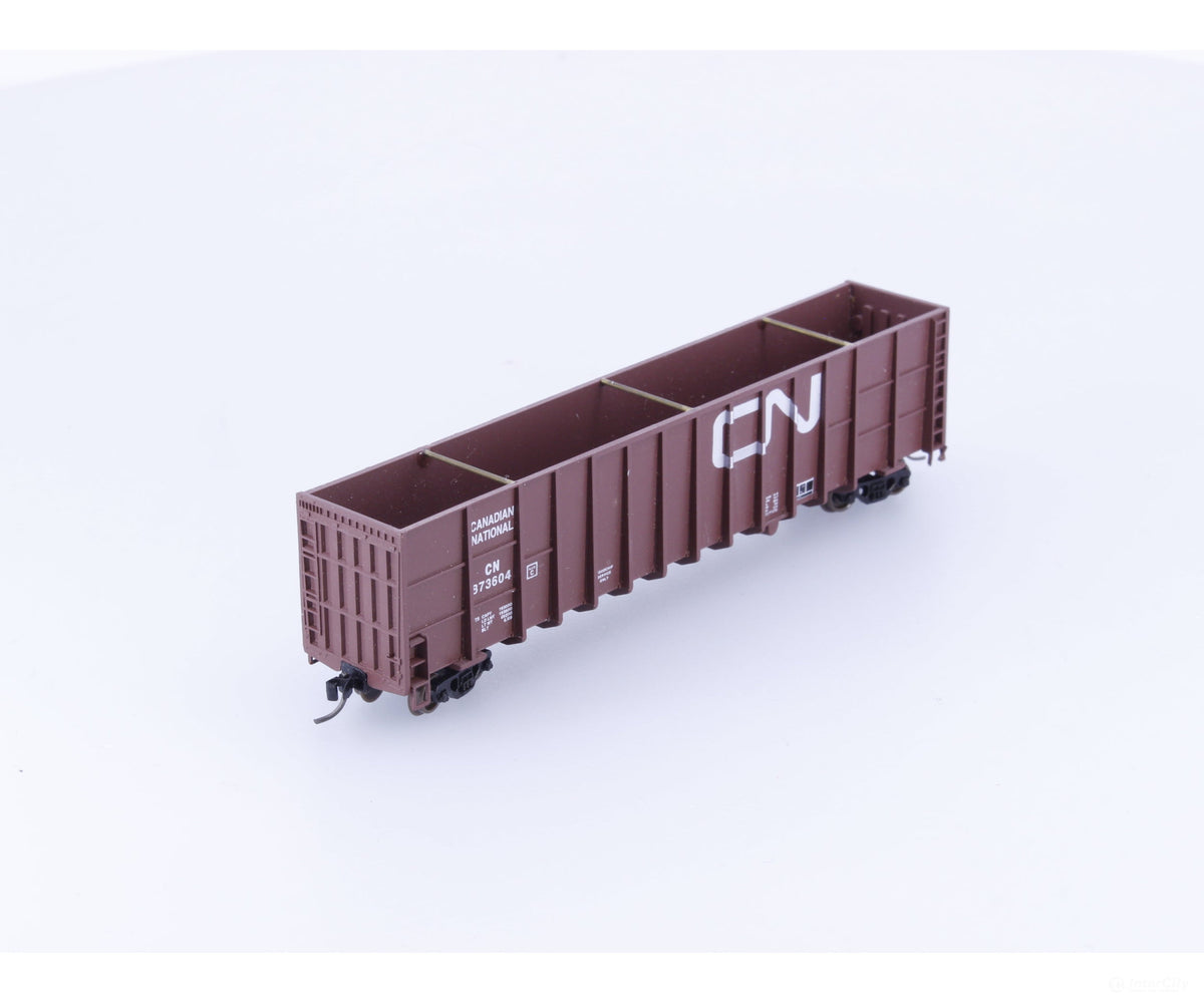 Deluxe Innovations 10040 N Gunderson Hi-Side Wood Chip Car Canadian National (CN) 873604 - Freight Cars