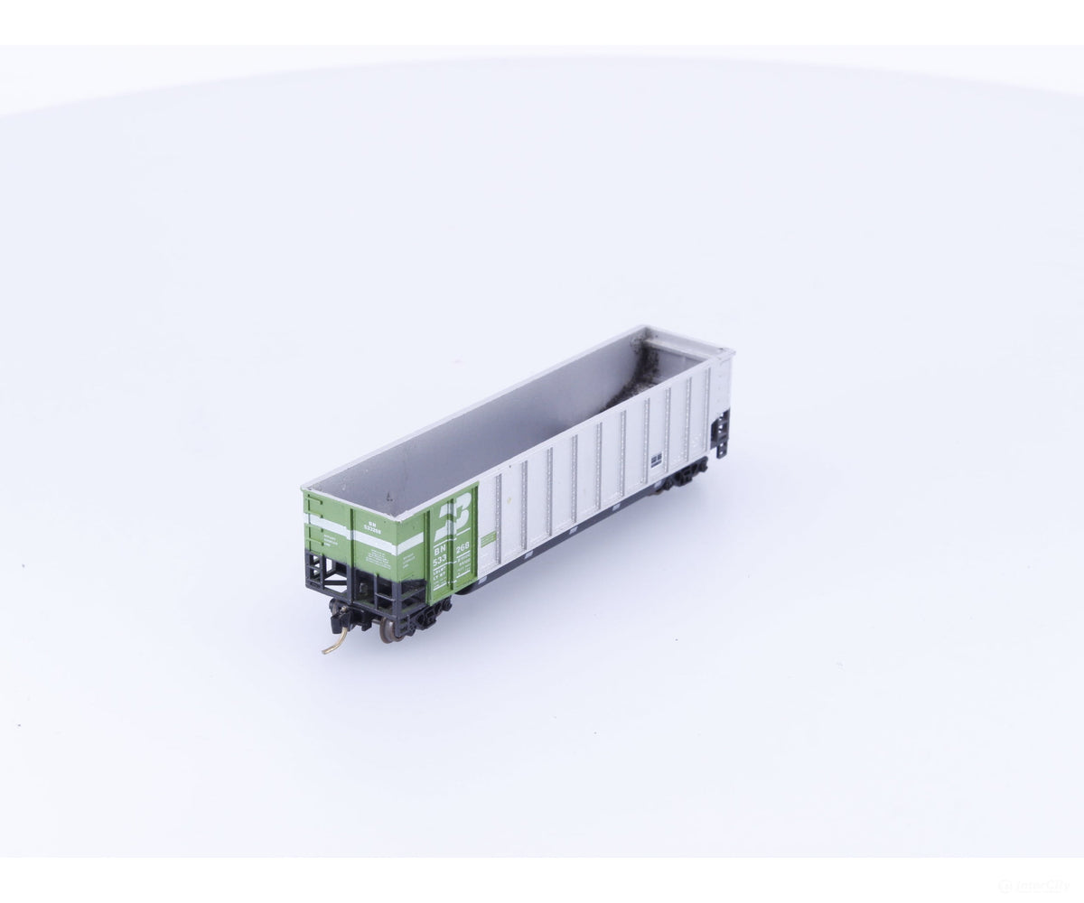 Deluxe Innovations 102040 N Twin Tub Coal Gondola Burlington Northern (BN) 533268 - Freight Cars