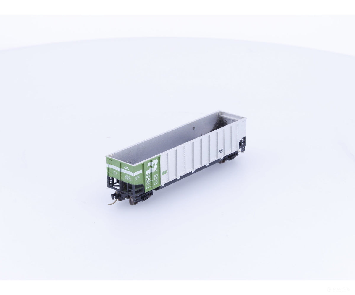 Deluxe Innovations 12040 N Twin Tub Coal Gondola Burlington Northern (BN) 533673 - Freight Cars