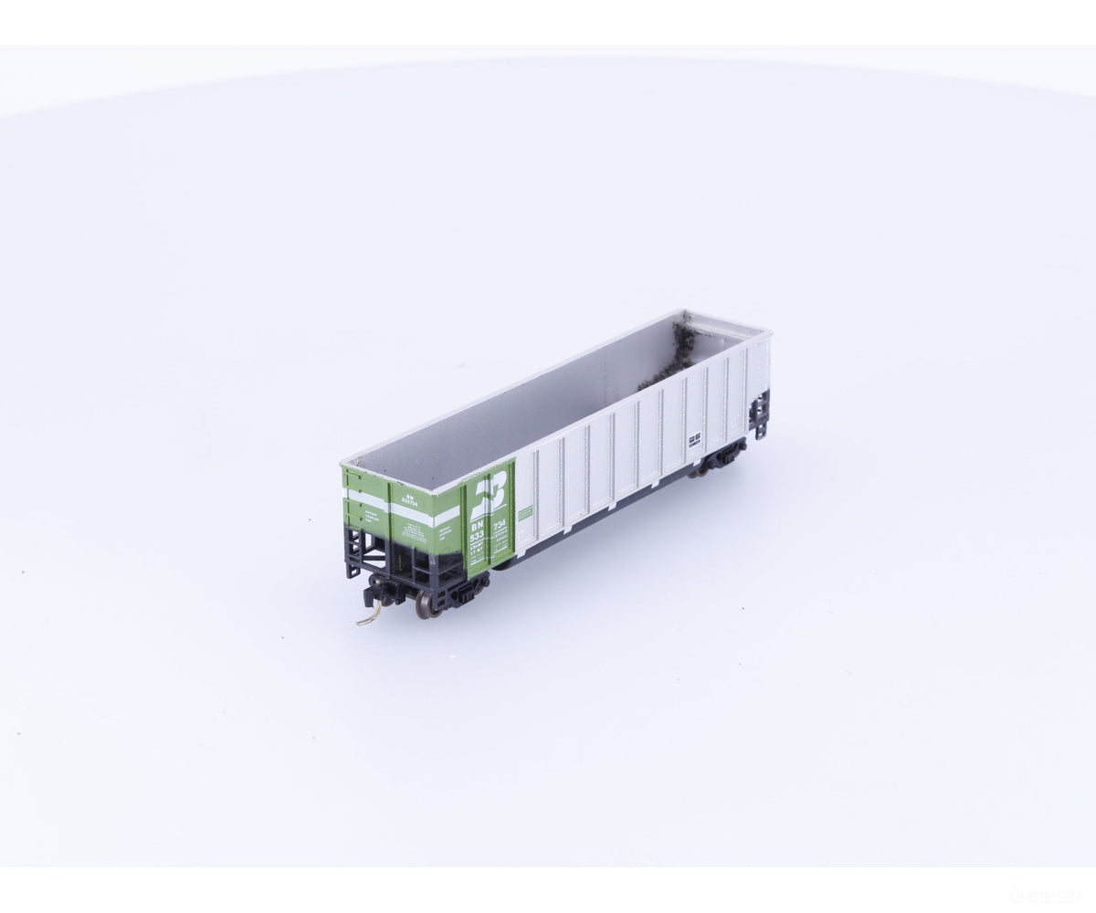 Deluxe Innovations 12040 N Twin Tub Coal Gondola Burlington Northern (BN) 533734 - Freight Cars