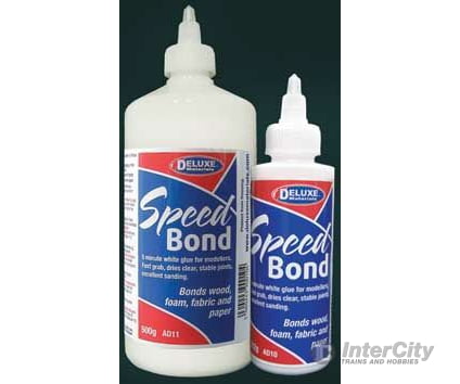 Deluxe Materials Ltd Ad10 Speedbond White Glue -- 4Oz 112G Glues & Adhesives