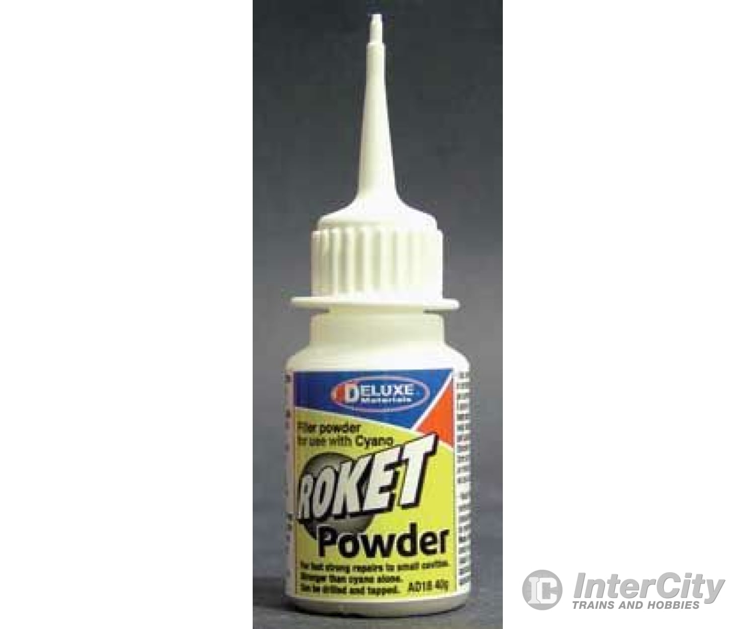 Deluxe Materials Ltd Ad18 Roket Powder -- Ca Filler - 1.4Oz 40G Glues & Adhesives