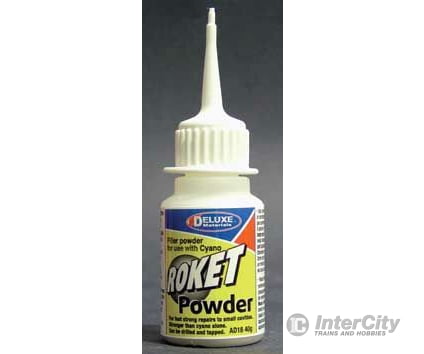 Deluxe Materials Ltd Ad18 Roket Powder -- Ca Filler - 1.4Oz 40G Glues & Adhesives
