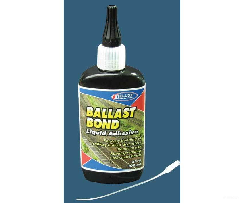 Deluxe Materials Ltd Ad75 Ballast Bond Liquid Adhesive -- 3.4Oz 100Ml Glues & Adhesives