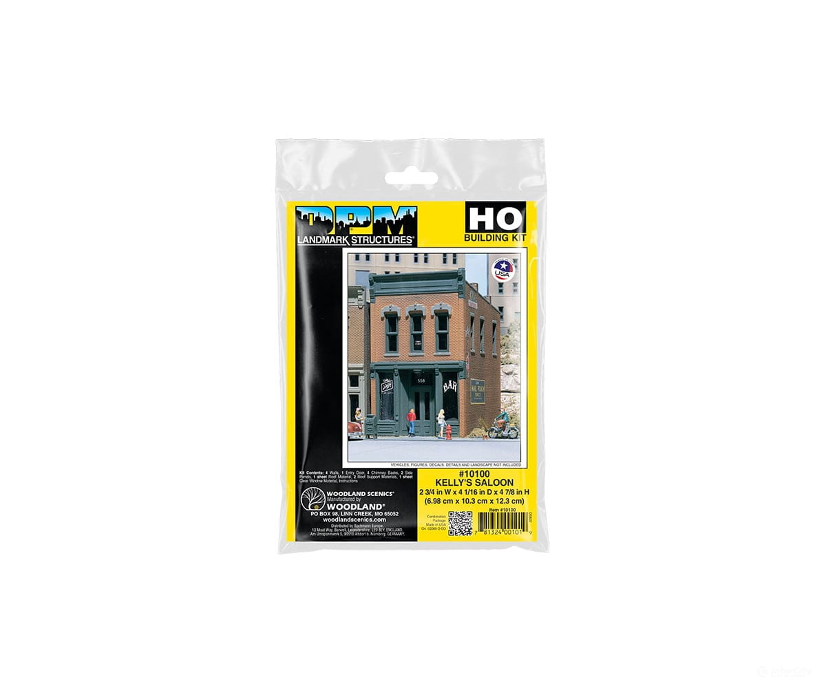 Design Preservation Models 10100 Kelly Saloon Ho Scale Structures