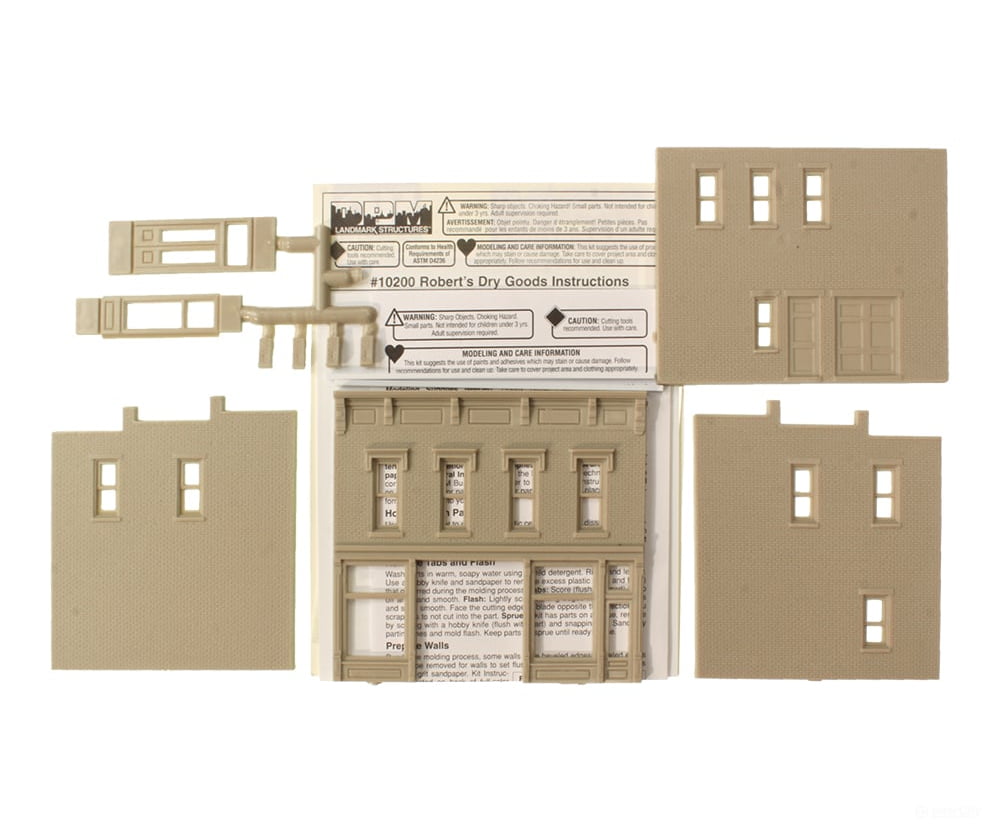 Design Preservation Models 10200 Robert’s Dry Goods - Ho Scale Structures