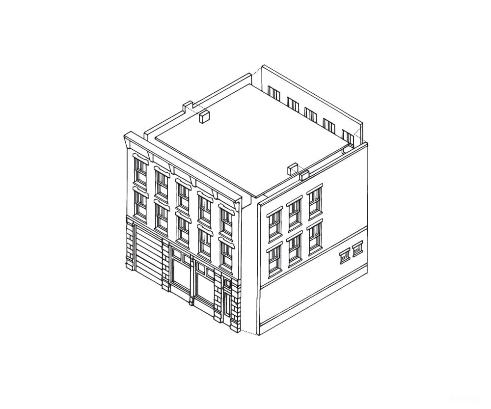 Design Preservation Models 10400 B.moore Catalog Showroom - Ho Scale Structures